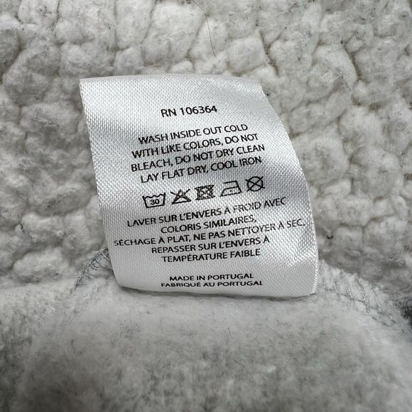 KULE Crosby Hoodie Womens S Gray Cropped Cozy Streetwear Minimalist Coastal Prep - Picture 8 of 11